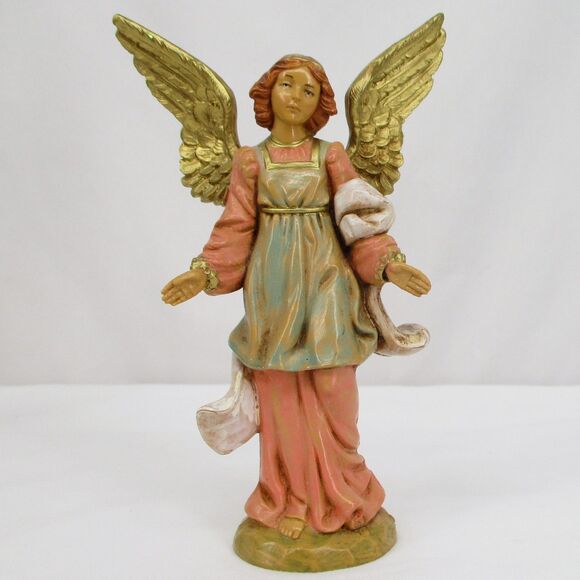 Fontanini Italy Standing Angel 5" Figurine Nativity #51 Vintage 1994 Simonetti - Picture 2 of 5